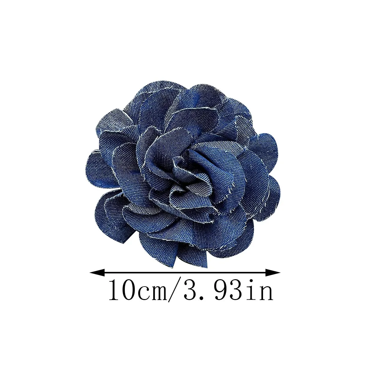 New 10cm Fabric Multi-layer Handmade Flower Clothing Accessory Brooch