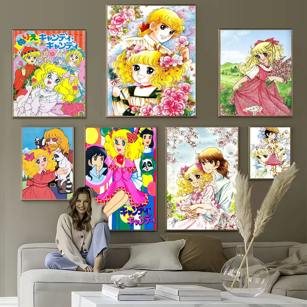 

Anime Manga Candy Whitepaper Poster HD Quality Poster Wall Art Painting Study Room Wall Decor