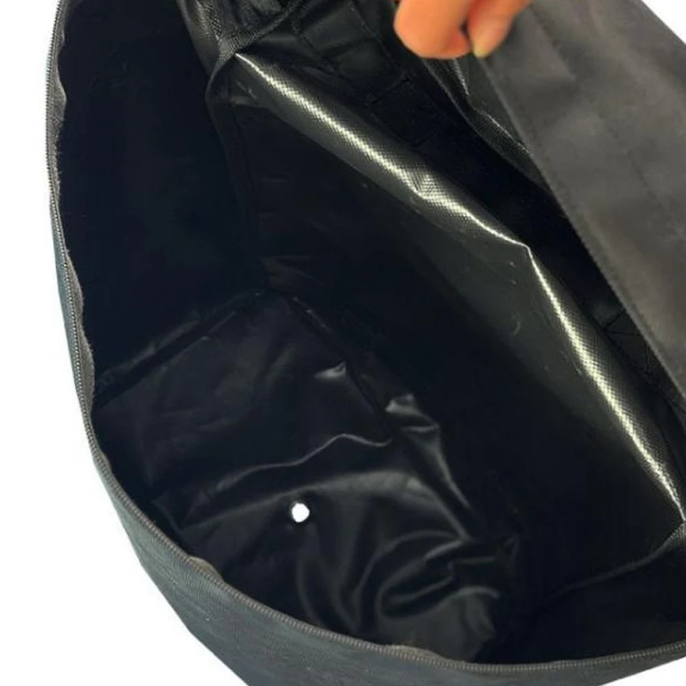 Spare Tire Mount Storage Bag for SUV - Water Resistant Oxford Cloth Hanging Bag with External Mesh Compartment