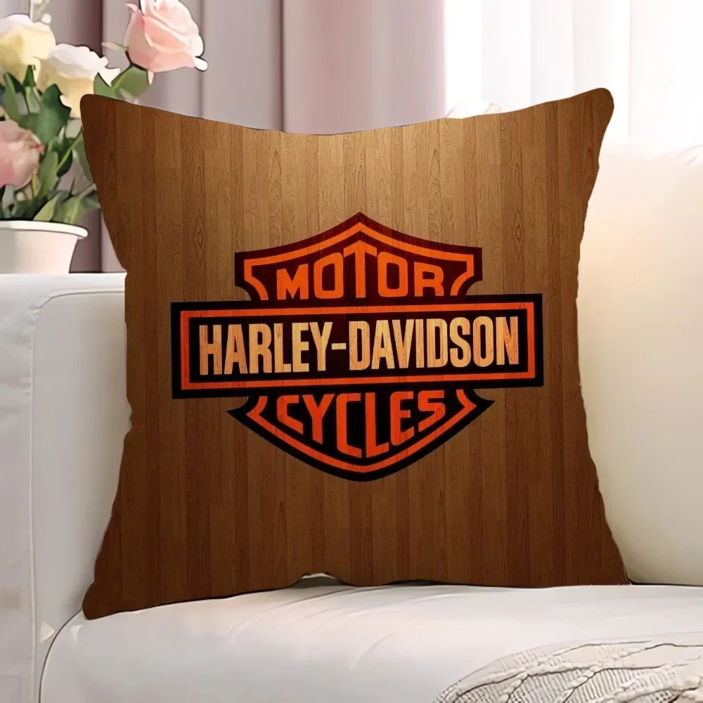 H-Harley-DavidsonS Pillowcase Decorative Cushions for Sofa Fall Decor Body Pillow Cover 40x40 Cushion Covers Sleeping Pillows