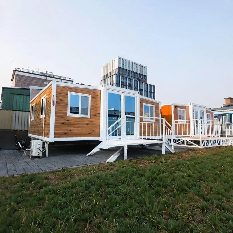 Customized Mobile Tiny House 20ft 40ft Expandable Container House Luxury House Folding Room Summerhouses Homestay Sunroom