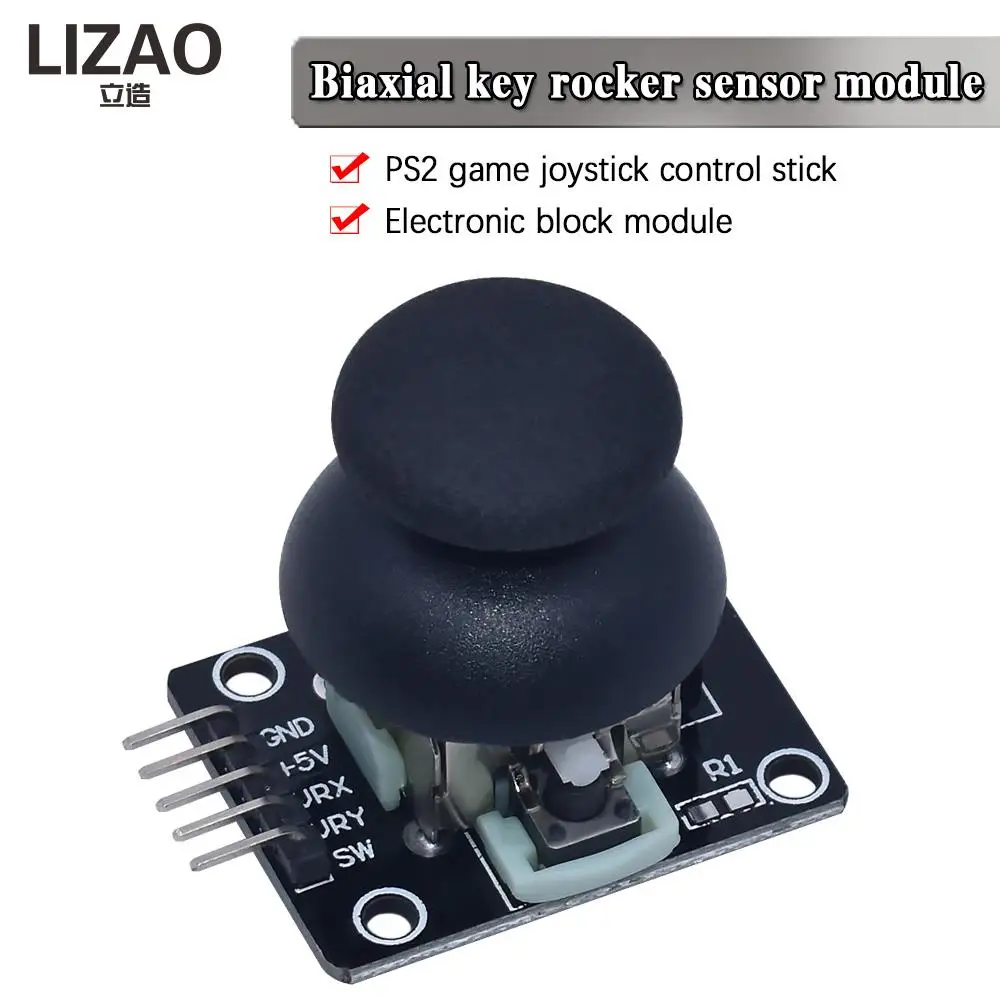 Higher Quality Dual-axis XY Joystick Module PS2 Joystick Control Lever Sensor For Arduino KY-023