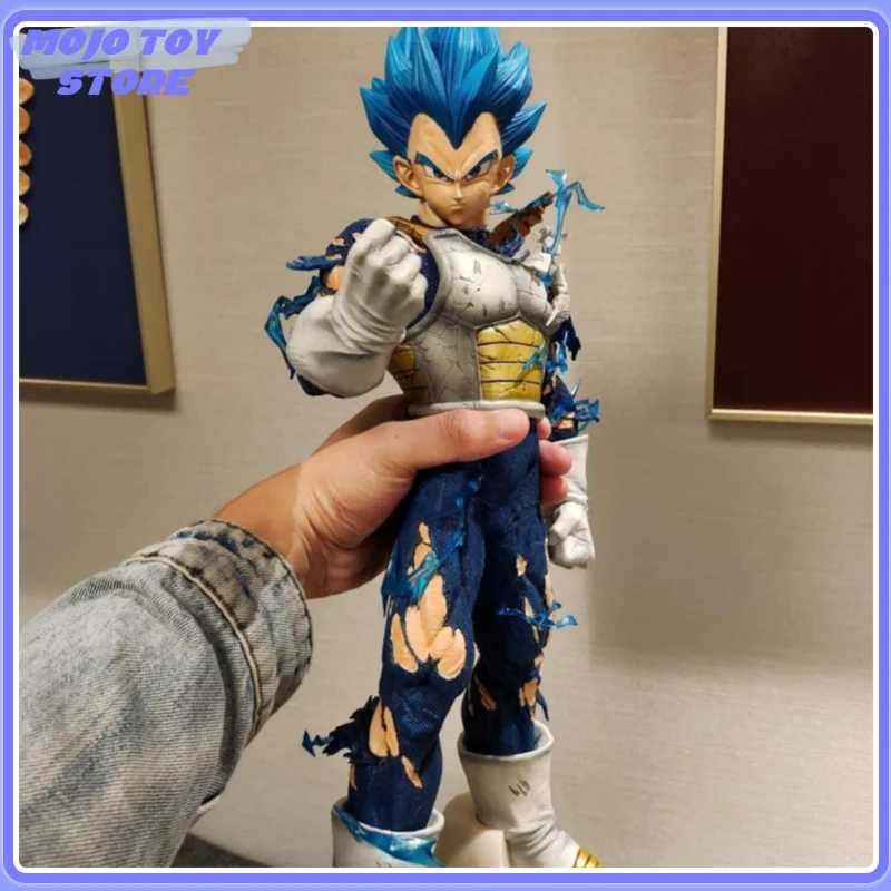 Dragon Ball Figurka anime Gk Lx Vegeta Kombinezon kosmiczny Super Saiyan Pvc Model Ozdoby Anime Kolekcja urządzeń peryferyjnych Lalka Zabawka Prezent