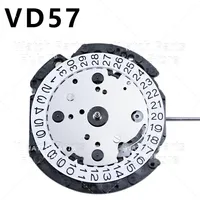 New Japan  Vd57 Quartz Movement Original SII / TMI Vd57c Watch Movement 6 Hands Watch Accessories