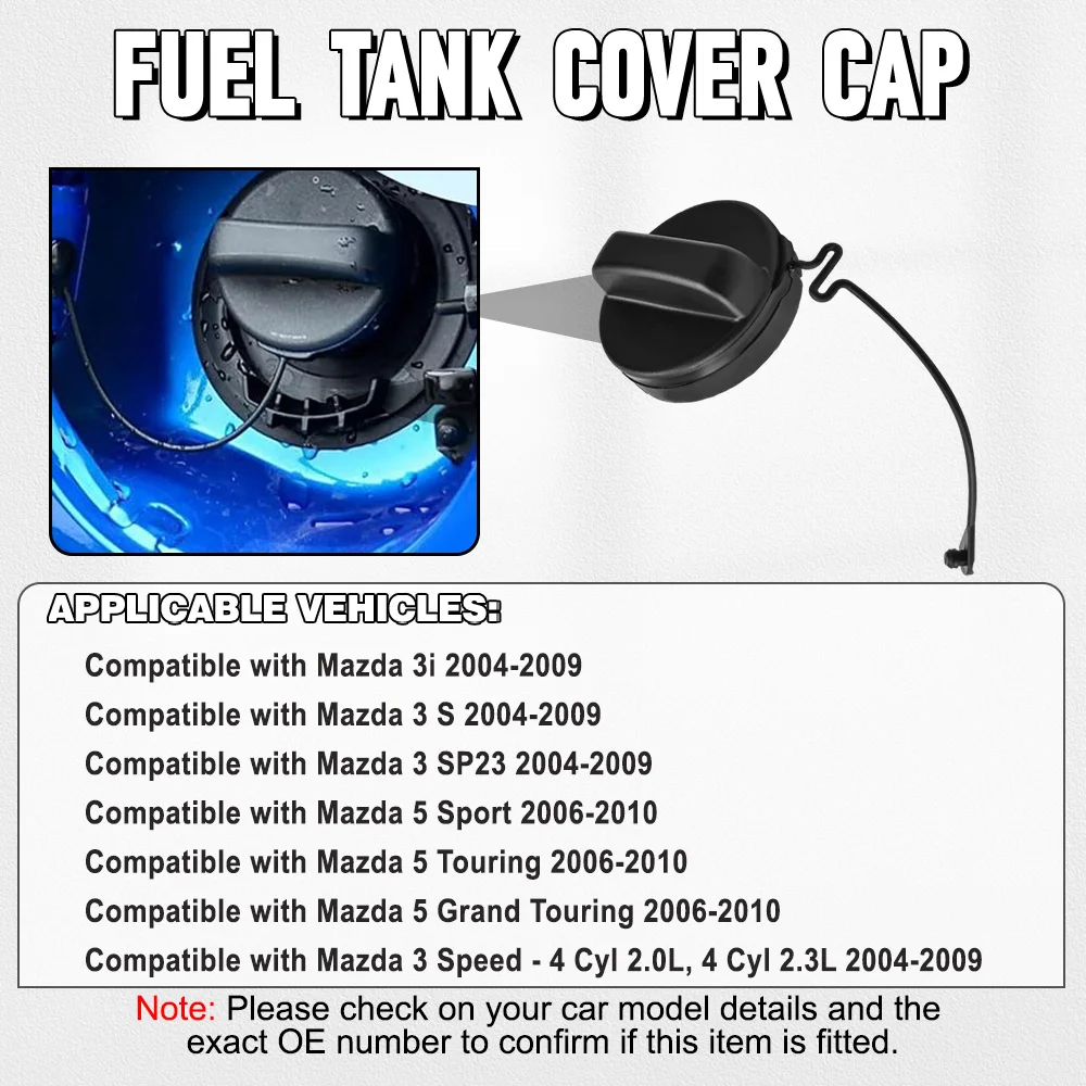 BNYF42250 غطاء غاز خزان الوقود لمازدا 3 2004-2009 مازدا 5 سبورت 2006-2010 BNYF-42-250 #1