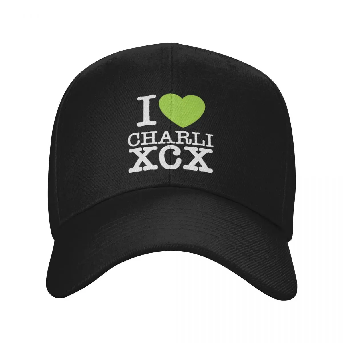 Brat Music Baseball Cap Unisex Outdoor Sun Hat English Singer Charli Xcx Hat Breathable Polyester Golf Hats Summer Hat