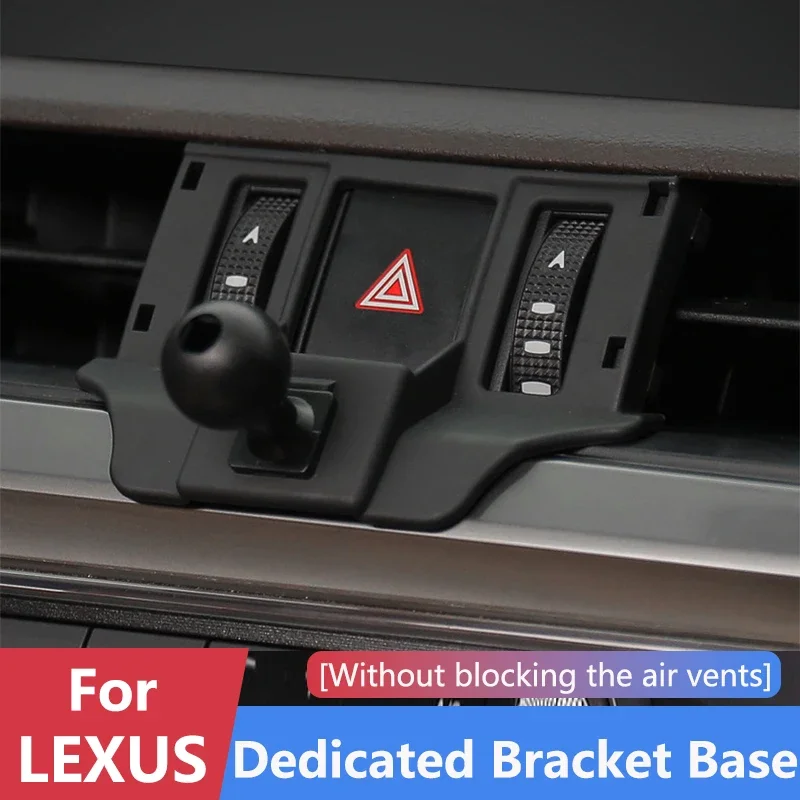 

Telefoon Holder Auto For Lexus ES/RX/UX/LS/NX/LX570 Dedicated Base Car Smartphone Holder Stand Mount Bracket Navigation Support