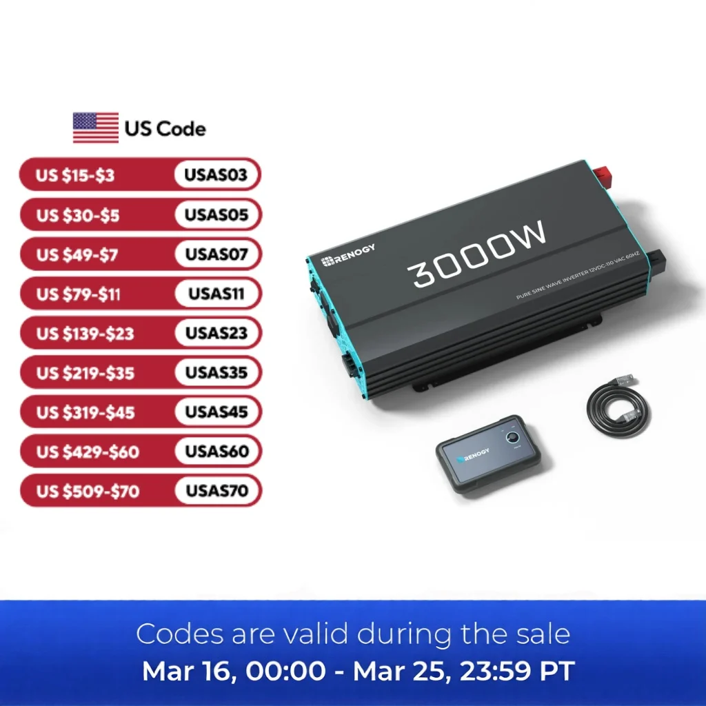 Renogy 3000W Pure S…