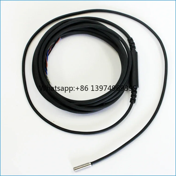 Inductive Proximity Sensor 24V Inductive NPN 3 Wires Proximity Switch IP67 Flush Cylinder Proximity Sensor