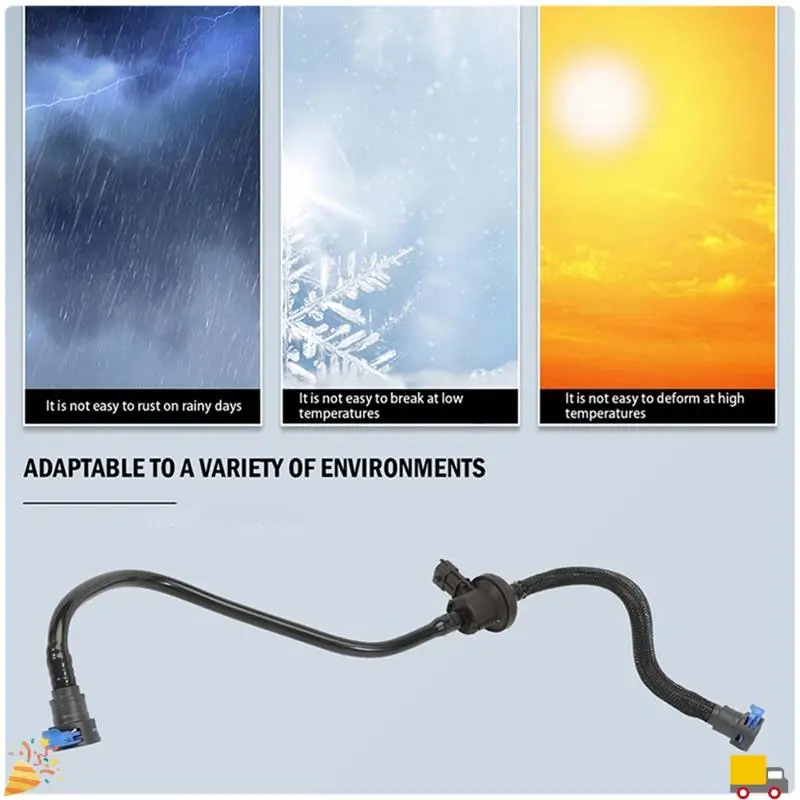 Carbon Tank Magnetventil Kanister Spülventil Magnetventil mit Schlauch für Ford Focus 2012–2018 BV6Z-9D289-B