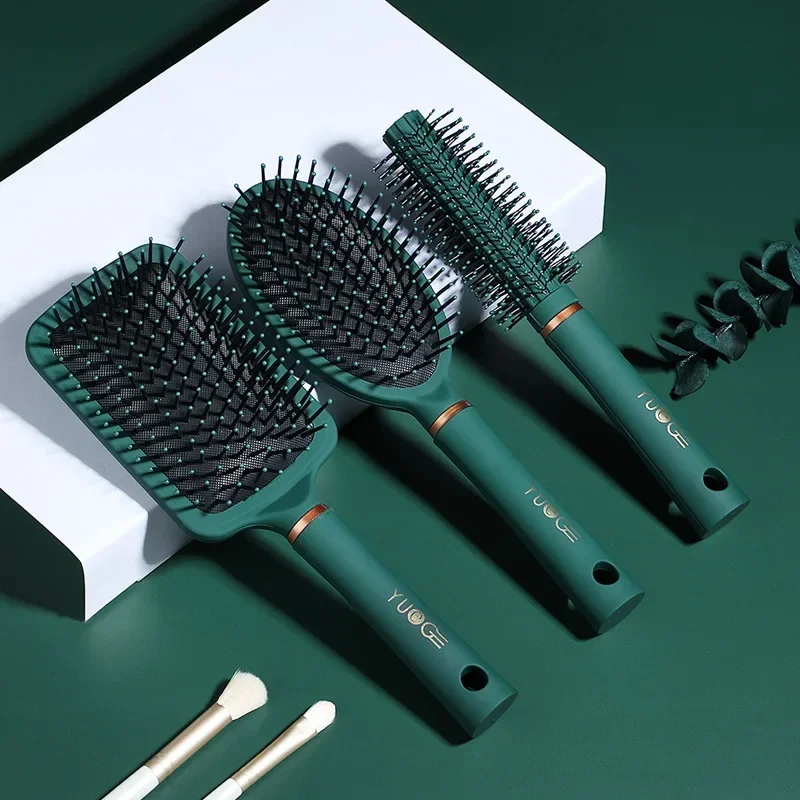 빗 Professional Straight Smooth Curly Hair Comb Set Brush Large Hairdressing All Hair Type Massage Styling Comb for Women Men