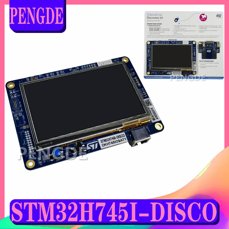 

STM32H745I-DISCO Official Original Genuine Discovery kit with STM32H745XIH6 MCU STMicroelectronics