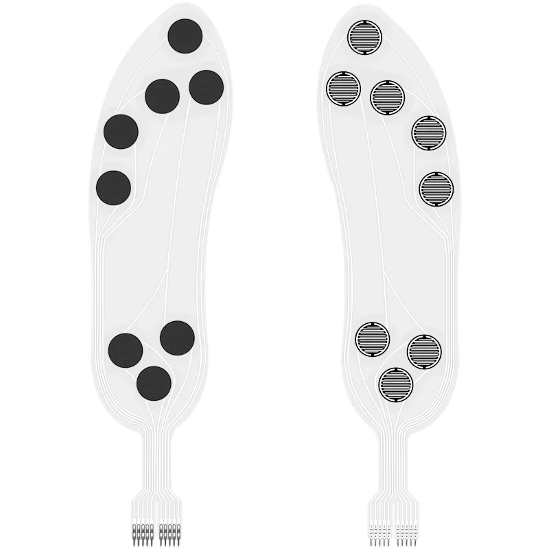 

Flexible Thin Film Pressure Sensor ZNX-01 Smart Insole Varistor Type Multi-point Sensing