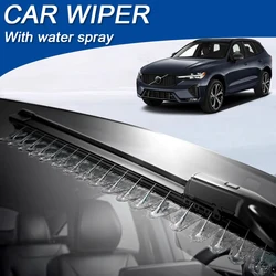 2PCS Car Blade Front Windshield Rubber With Water Spray Wiper For BMW IX I20 GAC TRUMPCHI GS8 LINCOLN AVIATOR NAUTILUS CDX707