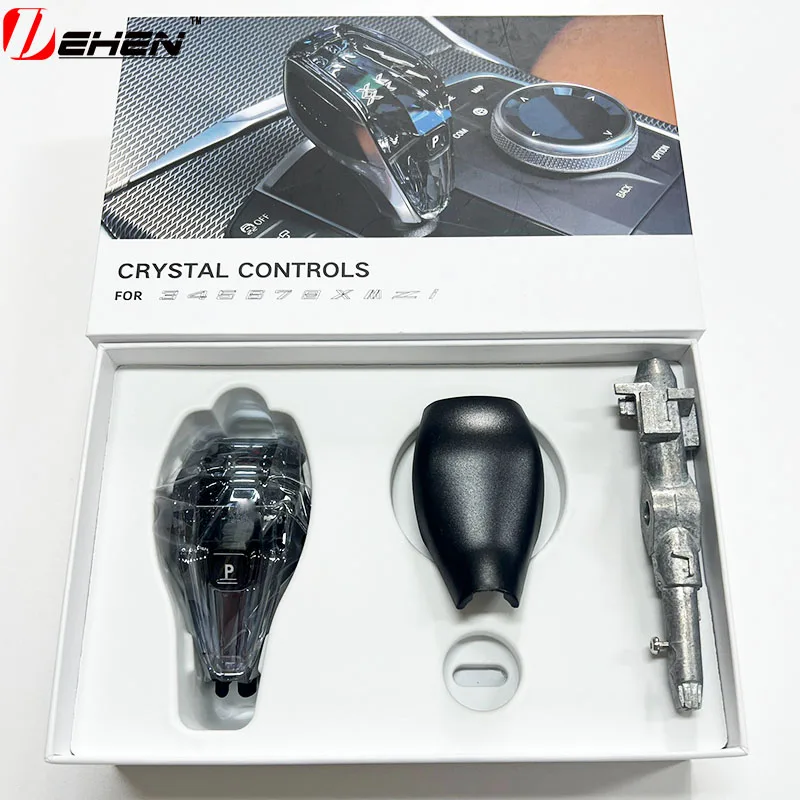 

Crystal Gear For BMW G20 G30 G01F30 F32 F36 F01 F25 F26 F20 F22 F11 F10 E70 F15F16Crystal Gearbox Lever Stick Handle Accessories