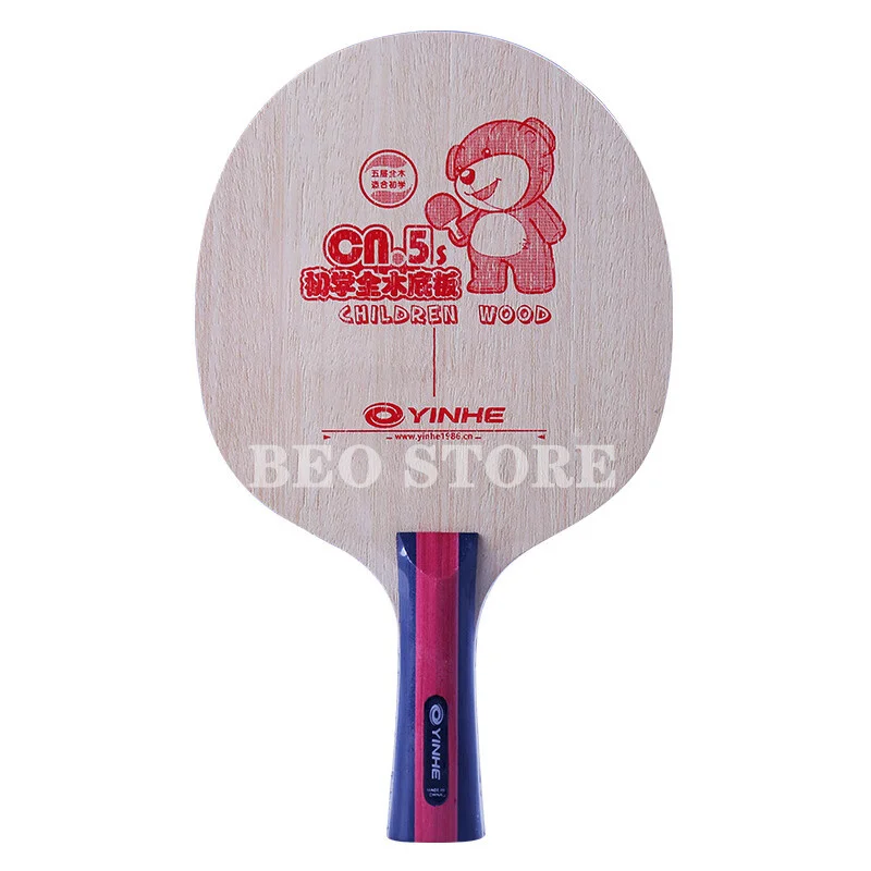 YINHE CN5 Pure Wood Table Tennis Blade Children\'s training Original Galaxy YINHE Ping Pong Bat Paddle