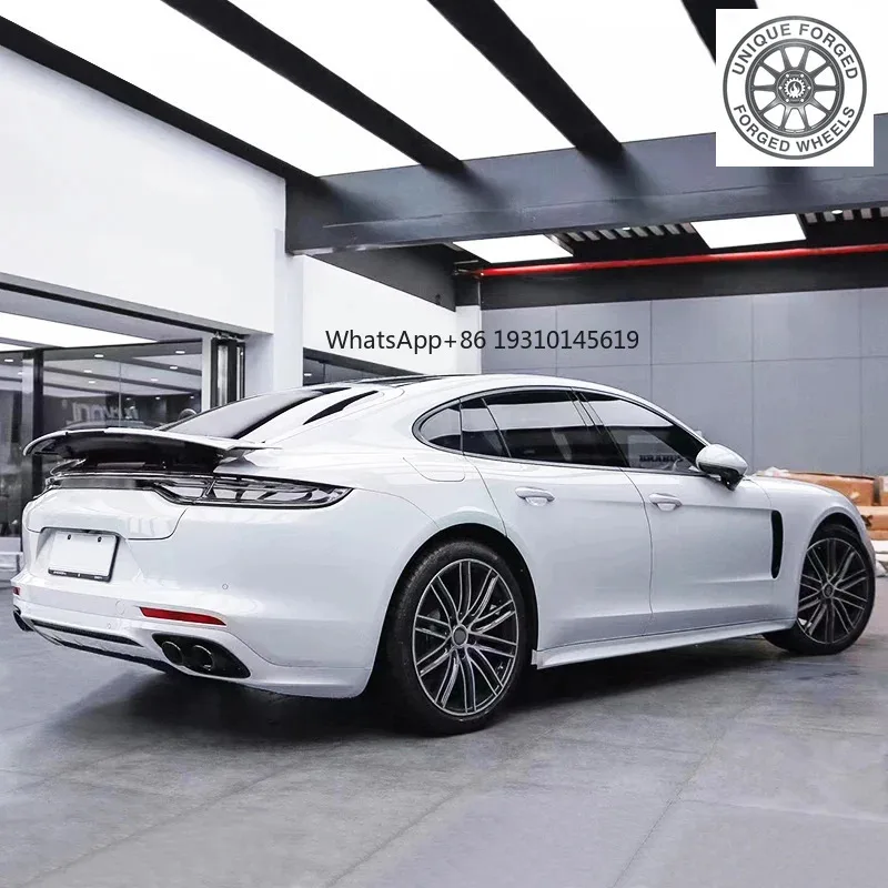 

Convient 2017-2023 971 au kit carrosserie style turbocompressé pare-chocs avant pointe lèvre arrière calandre