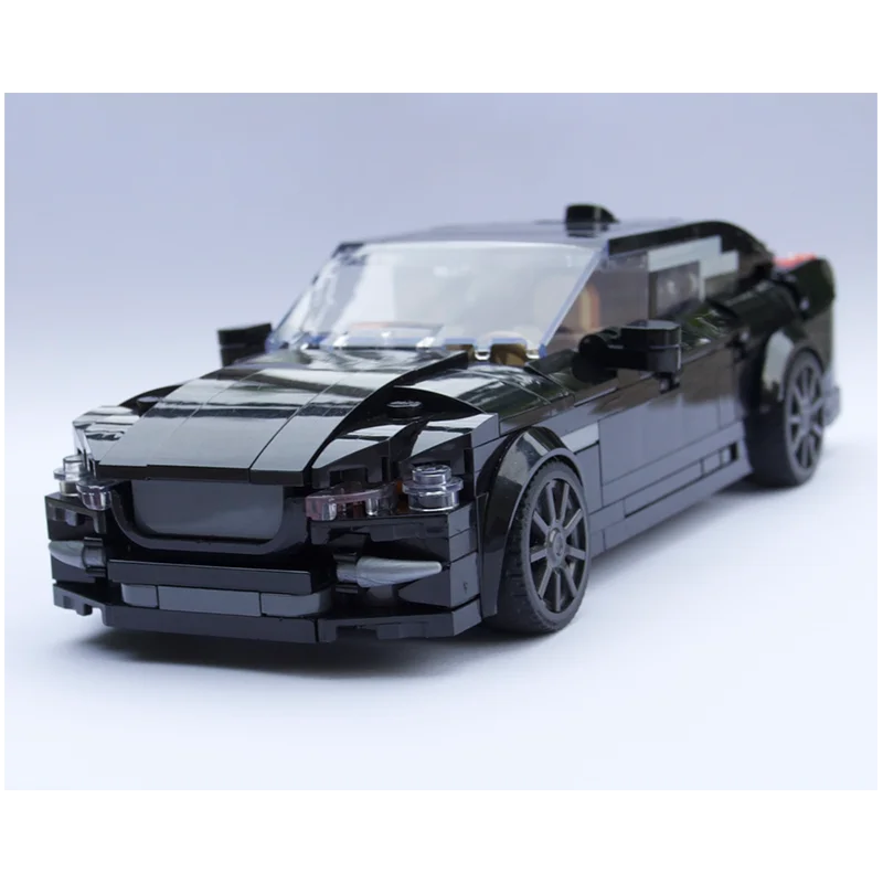 

383 детали MOC Le Mans Speed ​ ​ Классический конструктор XJ 8 Wide Car: креативный развивающий подарок для детей