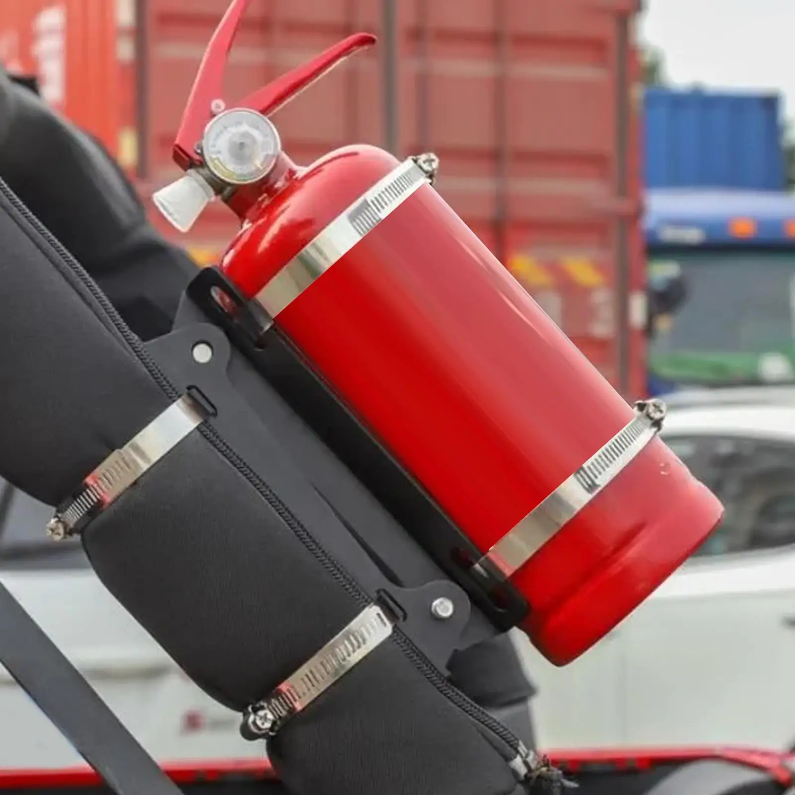 

Fire Extinguisher Wall Mount Heavy Duty Boat Fire Extinguisher Mount Automotive Auxiliary Parts For Pontoon Marine Motorhome