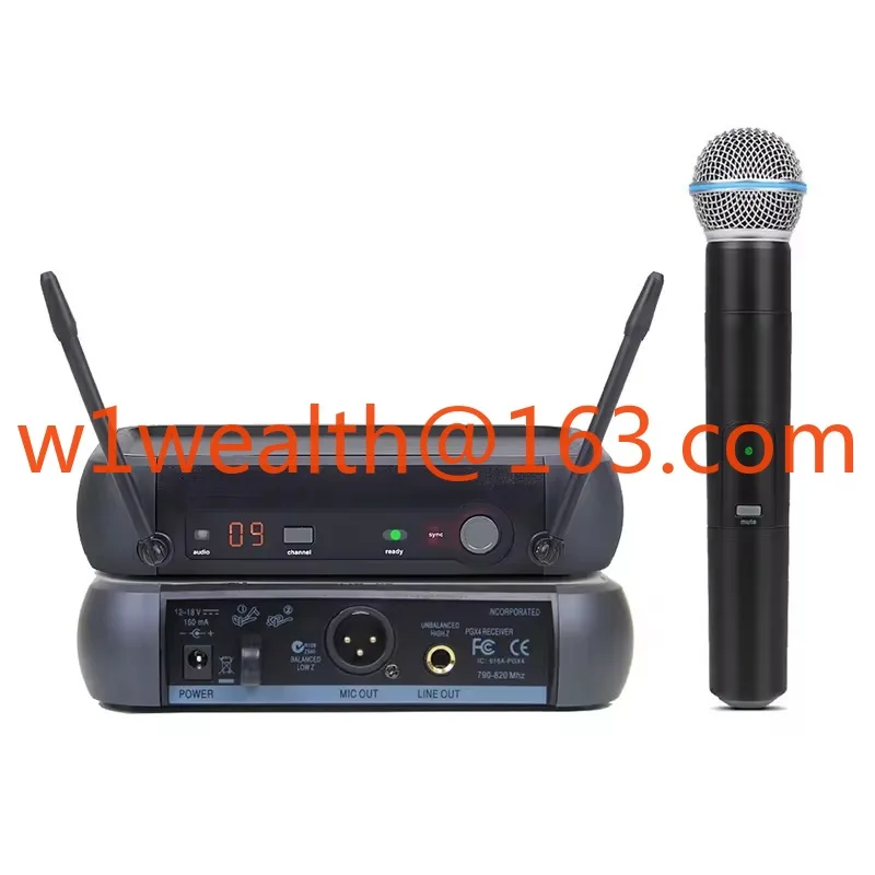 PGX4 Wireless Microphone and PGX24/BETA58A for Shure Wireless Microphone