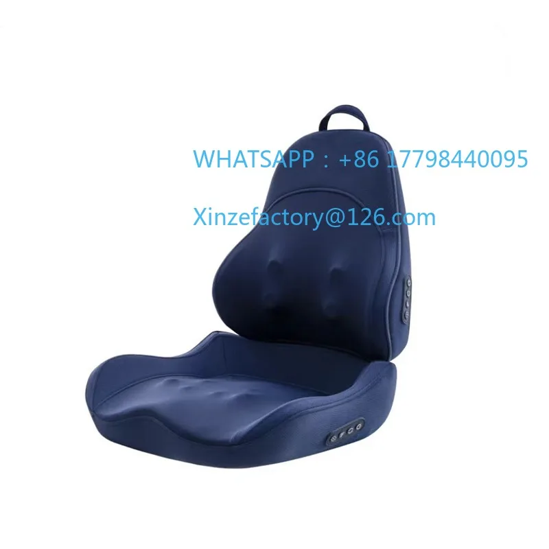 

Настраиваемая массажная подушка для талии и бедер, электрический расслабляющий массажер для спины, шейного отдела, подогрев ягодиц, ног, разминание тела, поясничный пил