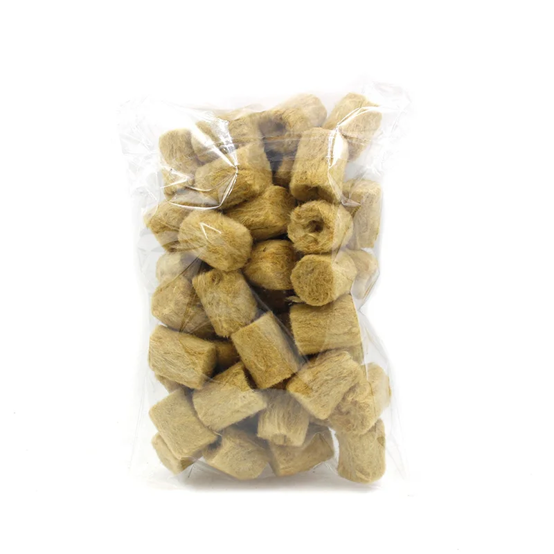 

ABUH-100Pcs Soilles Planting Sponge Grow Garden Starter Cubes Rock Wool Plug Soilless Culture Substrate