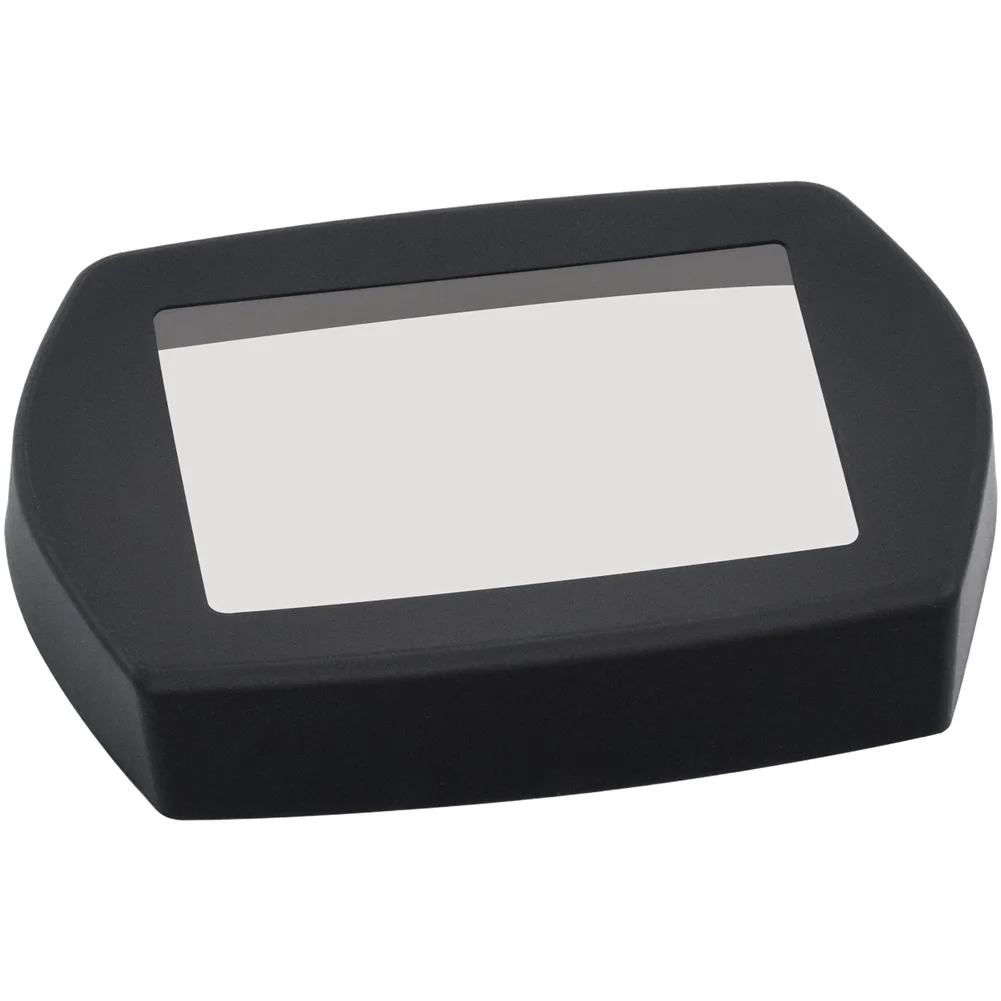 For KUGOO G2 Pro Silicone Cover Scooter Dashboard Urban Commuting Black Transparent Silicone Scratch-resistant