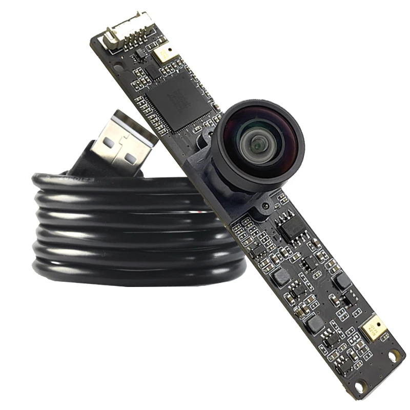 

4K 11MP HD CMOS IMX378 USB модуль камеры FF 150 ° с цифровым микрофоном для видения машины