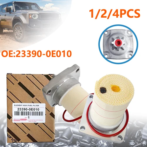 Nuevo 1 ud./2 uds/4 Uds. 233900E010 filtro de combustible 23390-0E010 23390-0E011 para Hilux Land Cruiser Lexus LX rejilla de combustible diésel 2015-