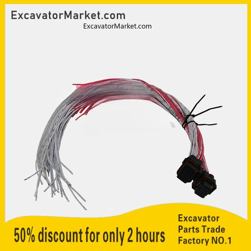 

Excavator Parts For Lovol excavator ECU-2000 computer version controller wiring plug high quality accessories