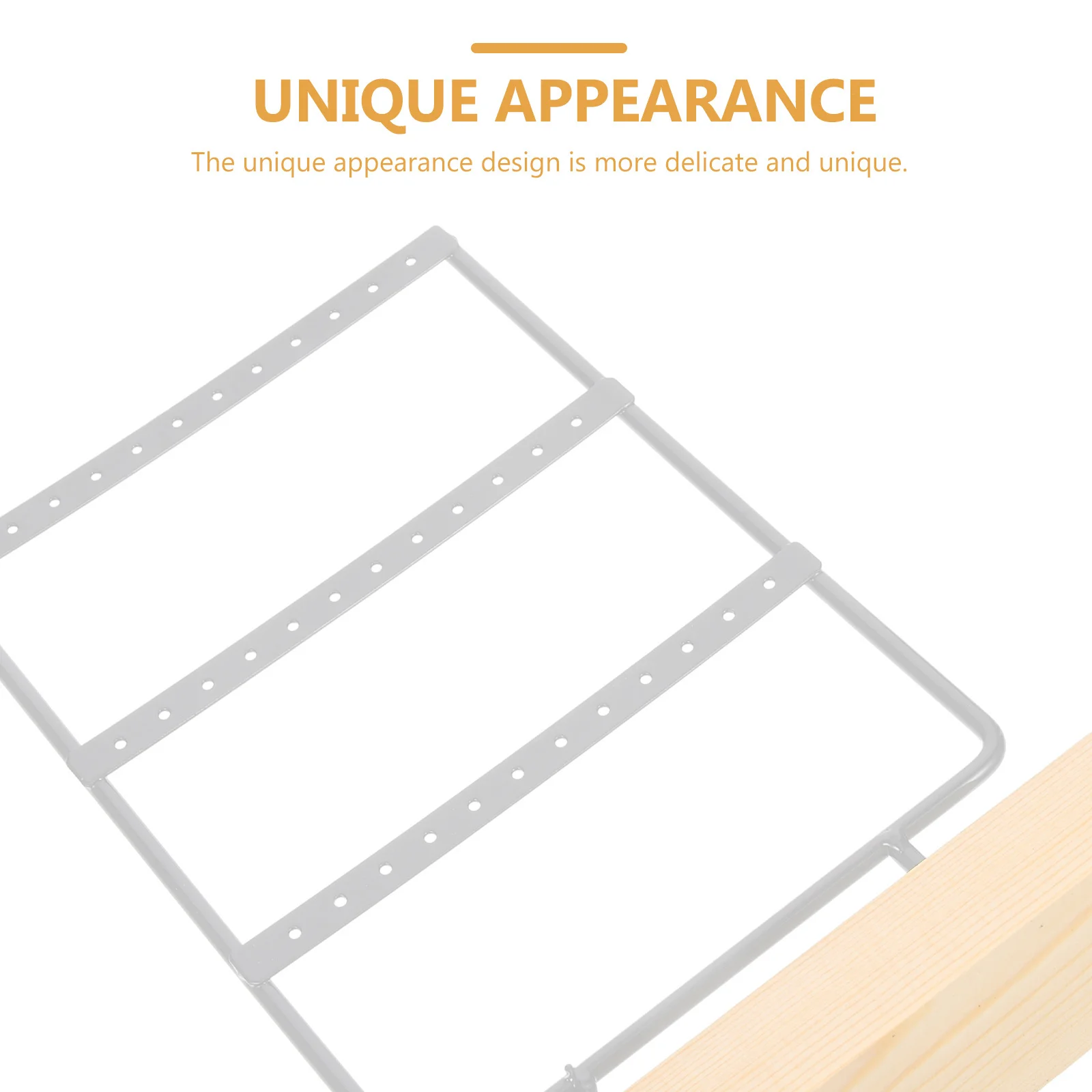 Earring Storage Rack Jewelry Organizer Delicate Earrings Stand Home Crafts Adornment Display Case Vanity Table