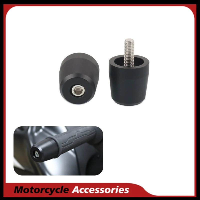 Para BMW S1000R S1000RR S1000XR HP2 Sport, tapas de manillar de motocicleta, contrapesos, cubiertas deslizantes para extremos de manillar