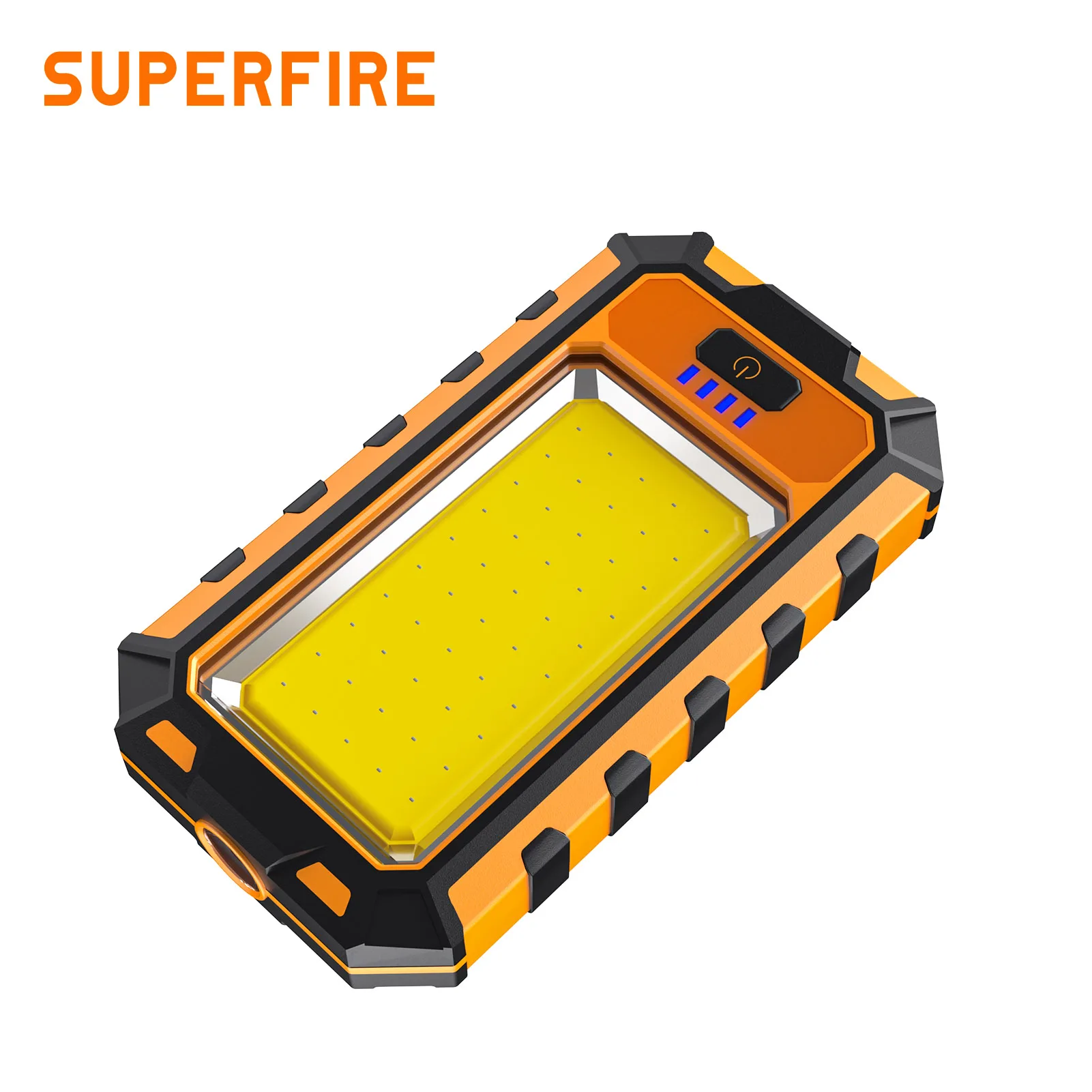 SUPERFIRE G25 High Power LED Flashlight Rechargeable COB Work Light with Magnet/Power Bank Super Bright Torch For Emergency