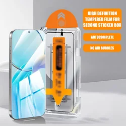 1-2PCs Dust Free Easy Installation Screen Protector For Poco X6 Pro F6 M6 Redmi Note 13 11 10 9 12 Pro 13C 14C 12C Mi 14 13T Pro