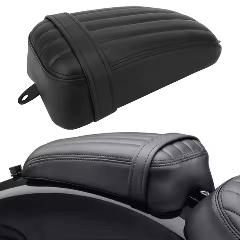 Motorcycle Rear Passenger Seat Cushion Grid Seat Pad For Harley Softail Street Bob 2018-2022 FXBB Model
