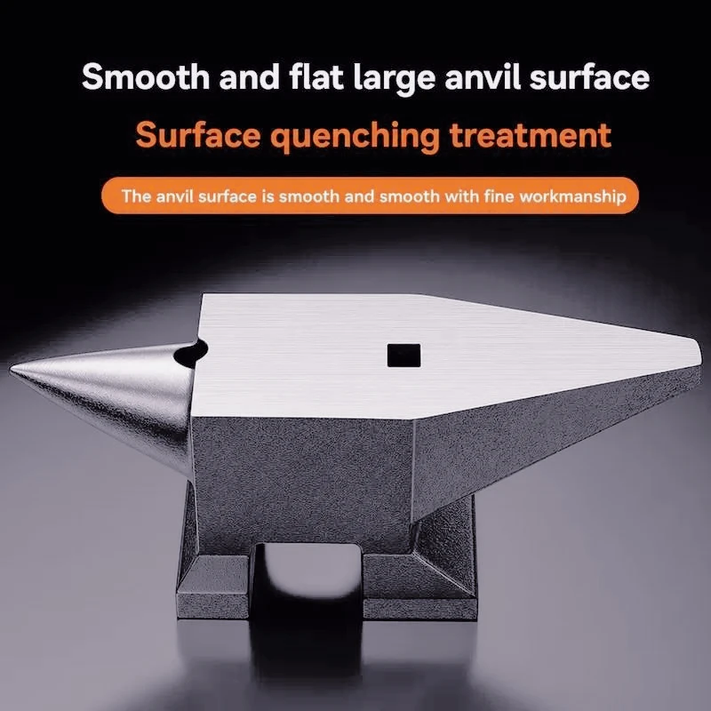 Double Head Pointed Steel Anvil 2.5kg 5kg 10kg Metal Forming Forging Bench Anvil for Jewelry Making & Blacksmith Workshop