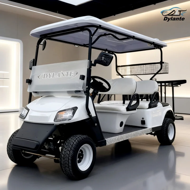 

Электрический внедорожный охотничий клуб, многоцелевой автомобиль с автоматической парковкой, 2 + 2 сиденья, солнечная панель, внедорожная электрическая тележка для гольфа