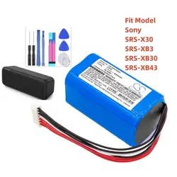 Speaker Battery For Sony:ID659,ID659B,ST-06S,SRS-X30,SRS-XB3,SRS-XB30,SRS-XB43,6800mAh / 50.32Wh--5200mAh/38.48Wh--Li-ion--7.40V