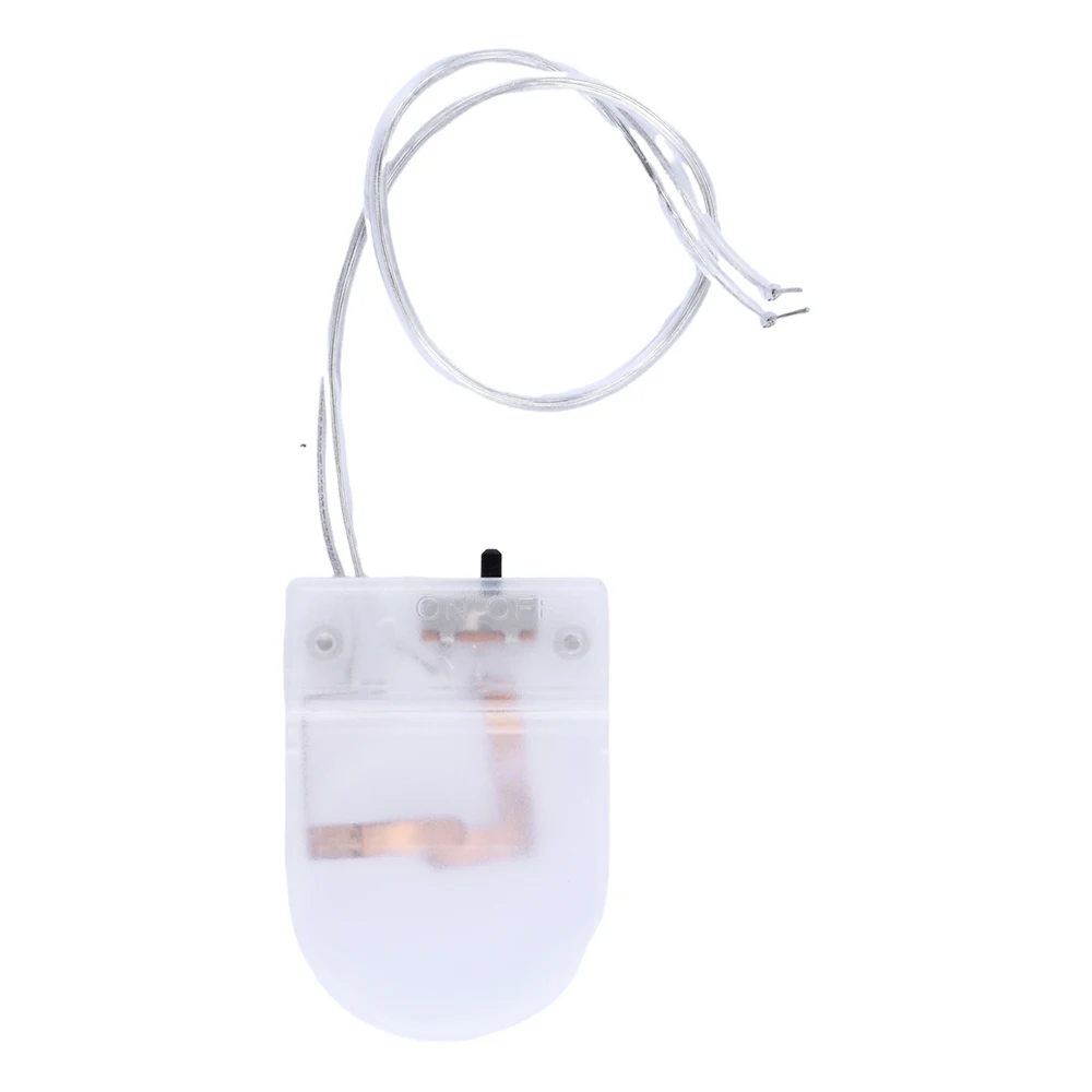 5 stücke cr2032 3v Knopfzellen knopf Batterie halter mit Schalter Batterie Aufbewahrung boxen Abdeckung mit Kabeln Ein-Aus-Schalter Steckdose Behälter