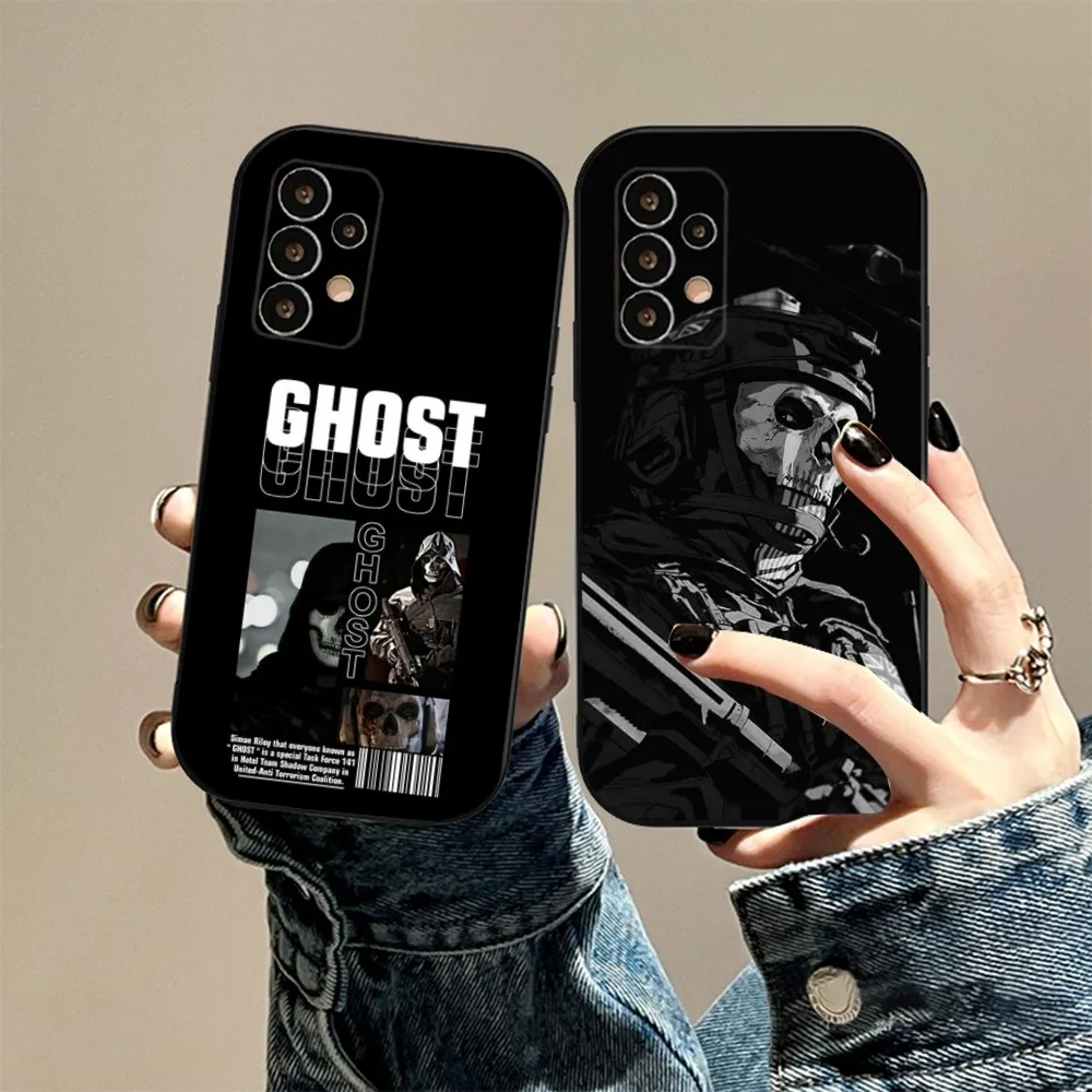 C- COD Call Of D-Duty Ghost Phone Case Phone Case for Samsung S24, 22,30, 20,10, 9,Note20 Ultra、Lite、Ultra、5G、Plus、FE