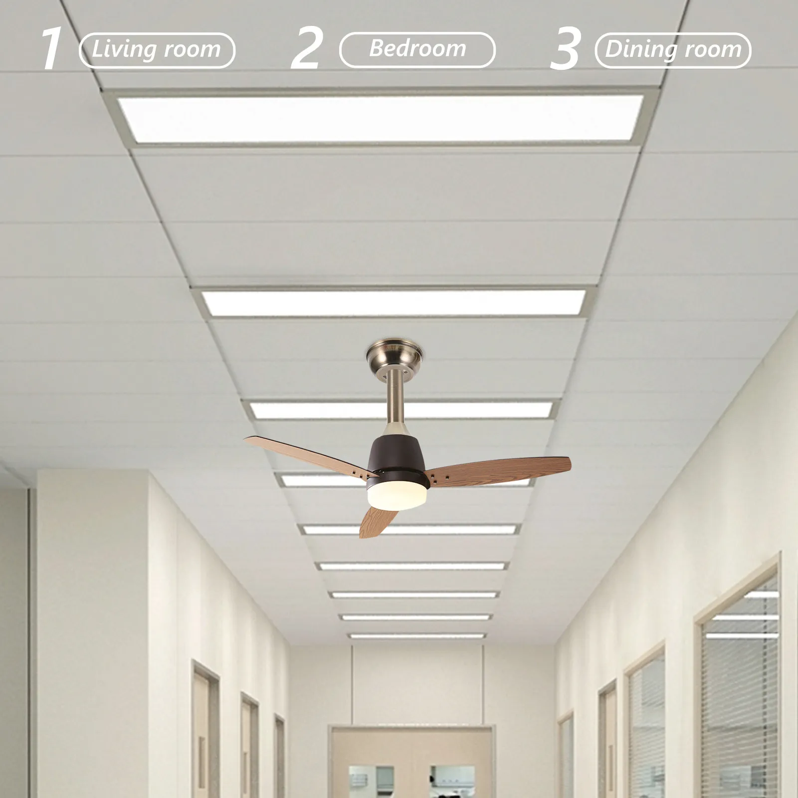 

Комплект кронштейнов для потолочного вентилятора: устойчивый кронштейн-адаптер для гостиной, спальни, столовой, аксессуары для потолочных вентиляторов