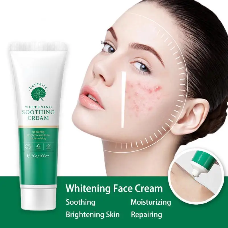 

Centella Facial Cream Hydrating Moisturizing Oil Control Anti Aging Wrinkle Whitening Smoothing Ointment Face Skin Care