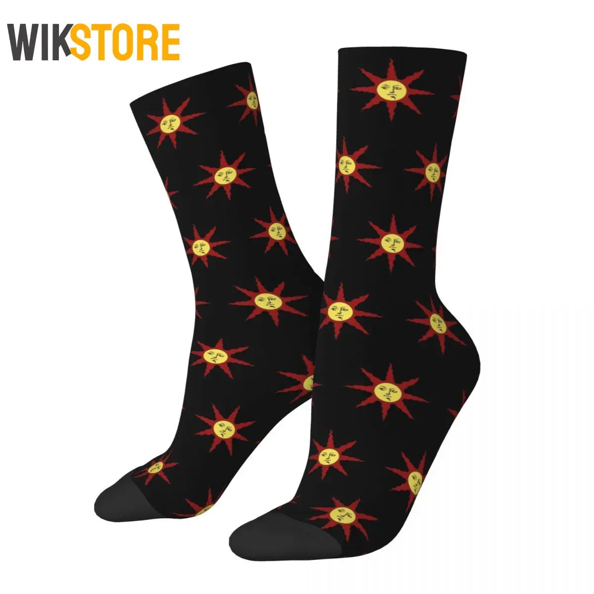 Dark Souls Solaire Of Astora Socks Men Women Fashion Praise The Sun Bloodborne Game Socks Spring Summer Autumn Winter Cute Sock