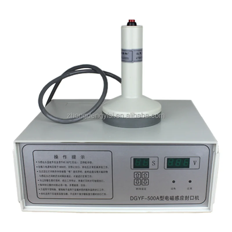 Handheld Heat Induction Sealer Portable 10mm-150mm Magnetic Induction Semi-Automatic Easy-To-Operate Electric Beverage Cans
