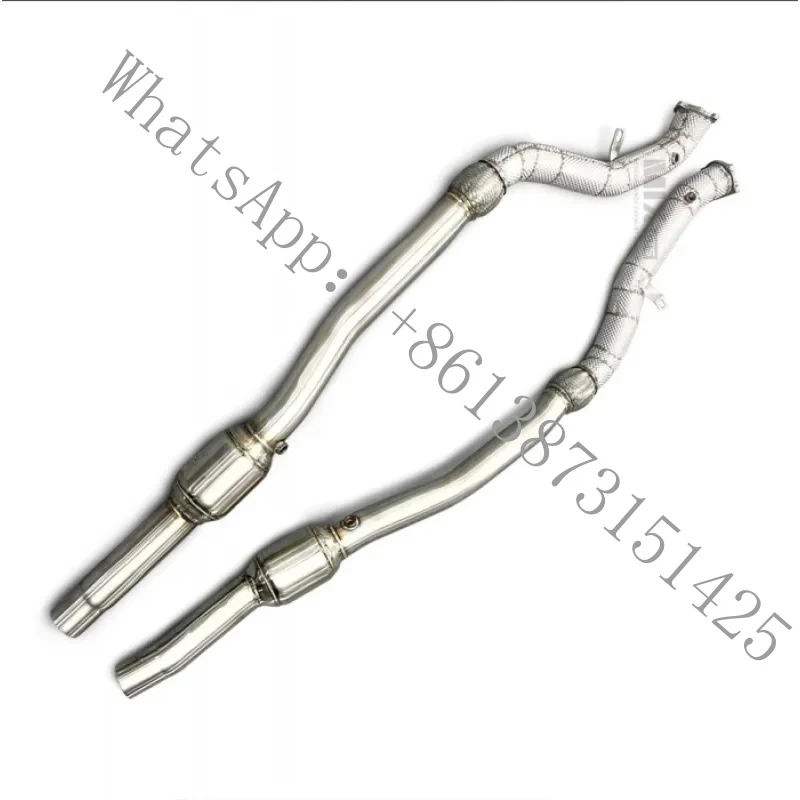 

Suitable RS6 RS7 C6 5.0T 2003-2011 Downpipe High-performance Exhaust Modification Racing Performance and Power Enhancem