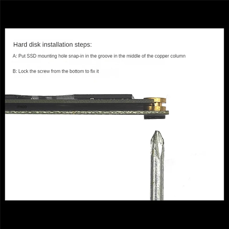 M.2 A+E KEY Slot To M.2 NVME Adapter Card NGFF To KEY-M Expansion Card NVMe PCI Express SSD Port Expansion Adapter