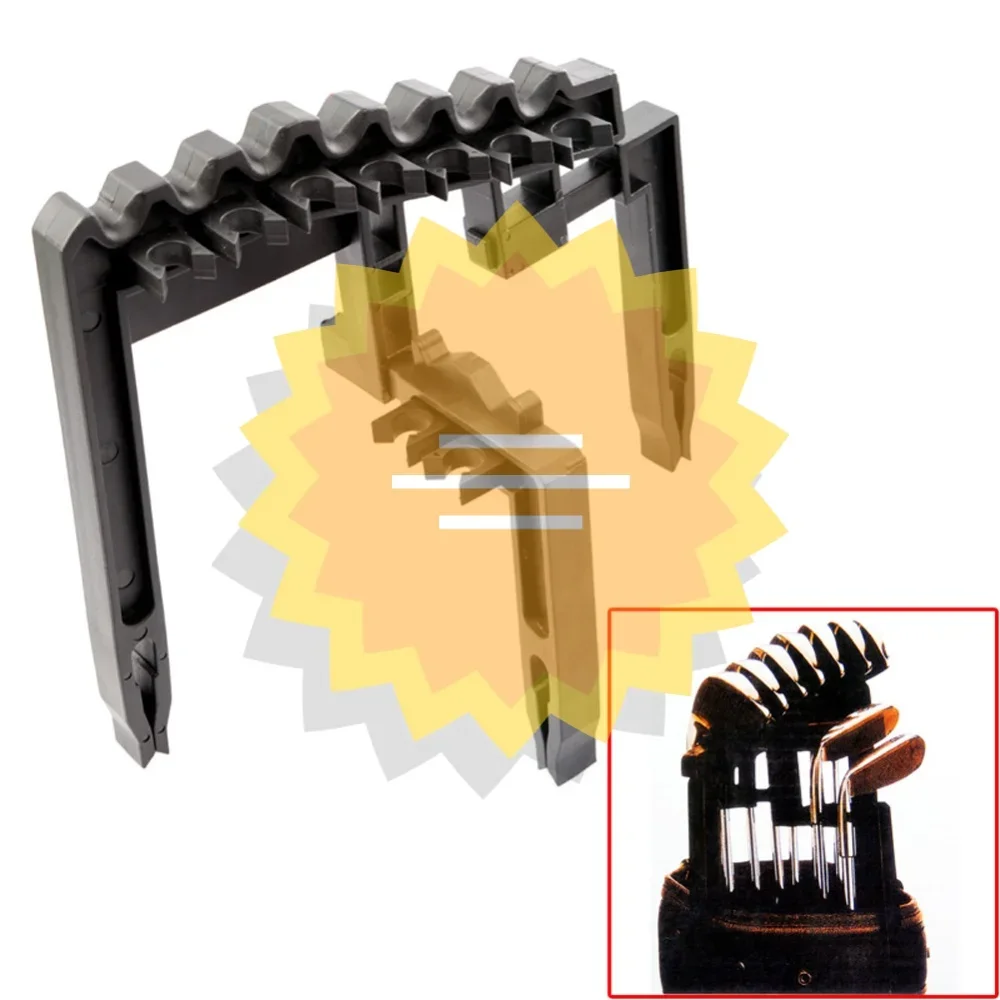 Golf Stick Organizer Racks Anti-drop Golf Poles Storage Bracket Golf Putting Pole Brackets Useful Tools Golf Accessories