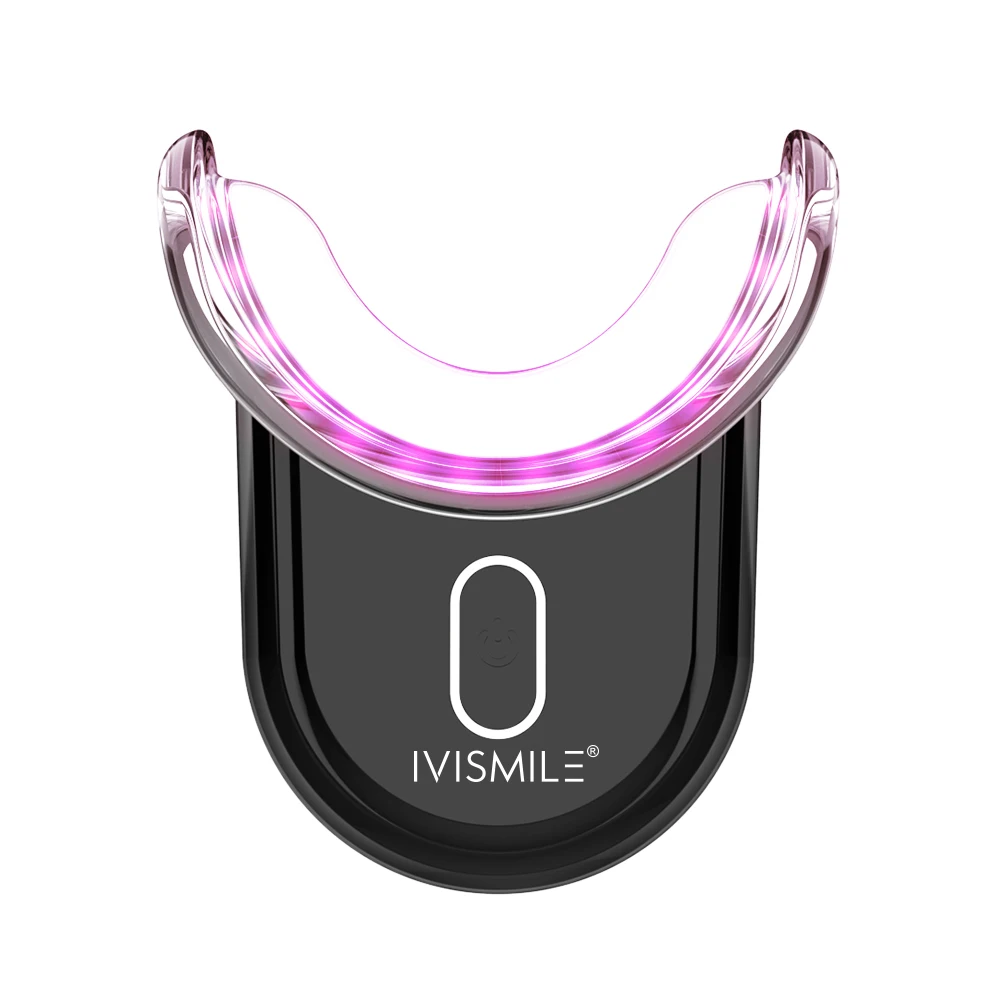 Denta Blue and Red Therapy Portable Mouth Tray Wireless LED Teeth Whitening Light