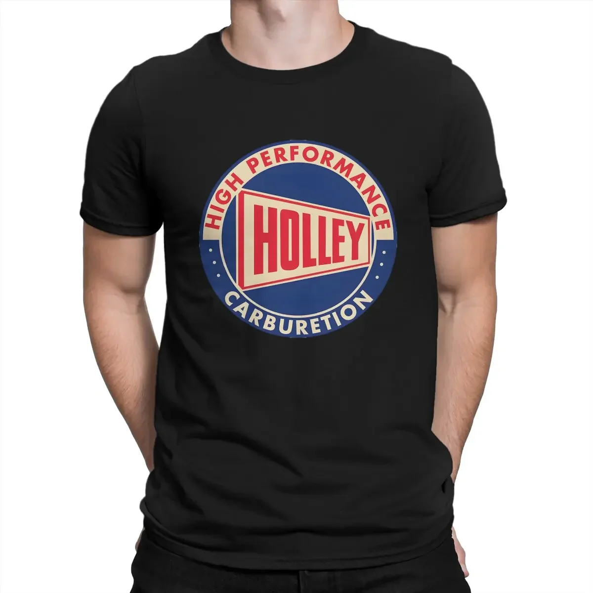 T Shirt Newest Stuff For Adult Holley Carburetors Sticker Unique TShirt EDELBROCK PRO DRAG RACING Leisure harajuku men clothing