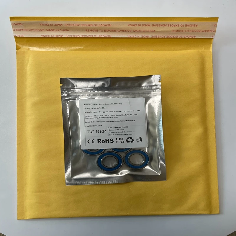 10 Uds 6901RS rodamiento 12x24x6mm ABEC-7 Hobby coche eléctrico RC camión 6901 RS 2RS rodamientos de bolas 6901-2RS azul sellado
